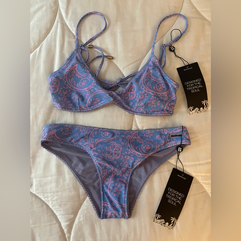 Blackbough Lazy Paisley swim suit NWT